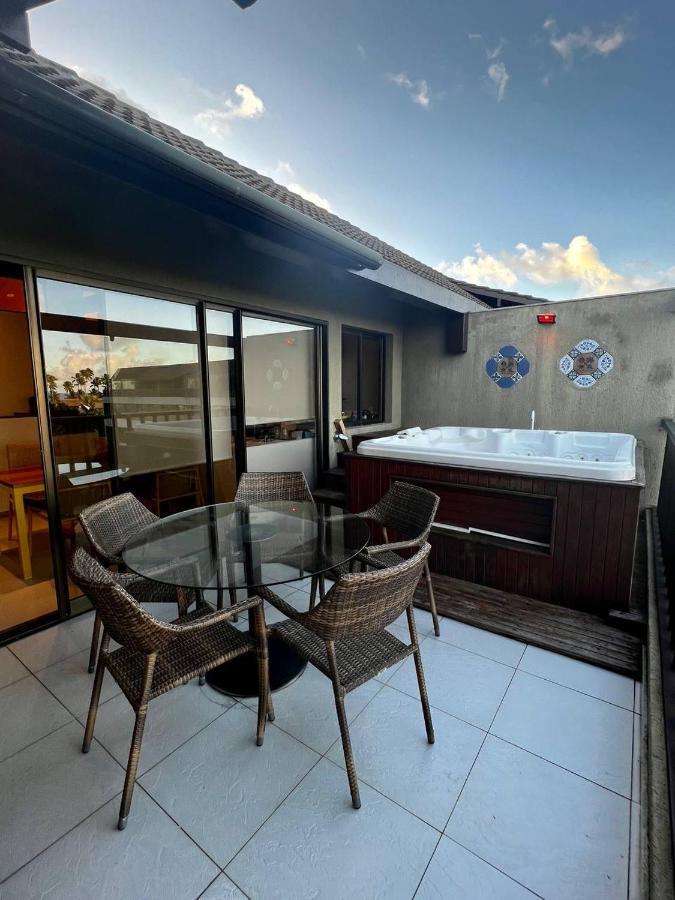 Flat Duplex De Luxo Em Muro Alto Com Jacuzzi Privativa Porto de Galinhas Ngoại thất bức ảnh